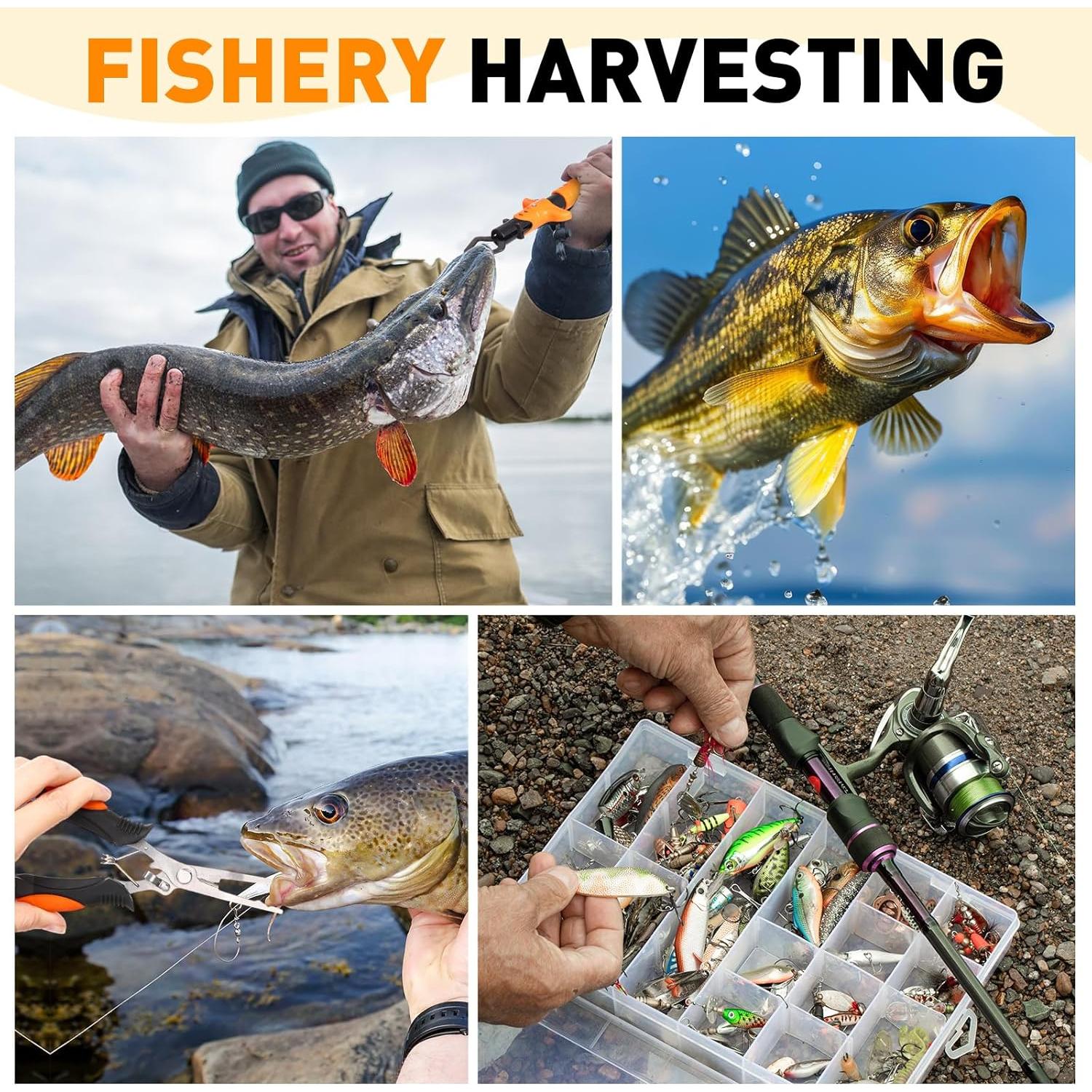 Kit de Pesca 6 Piezas Eccliy con Mochila y Accesorios