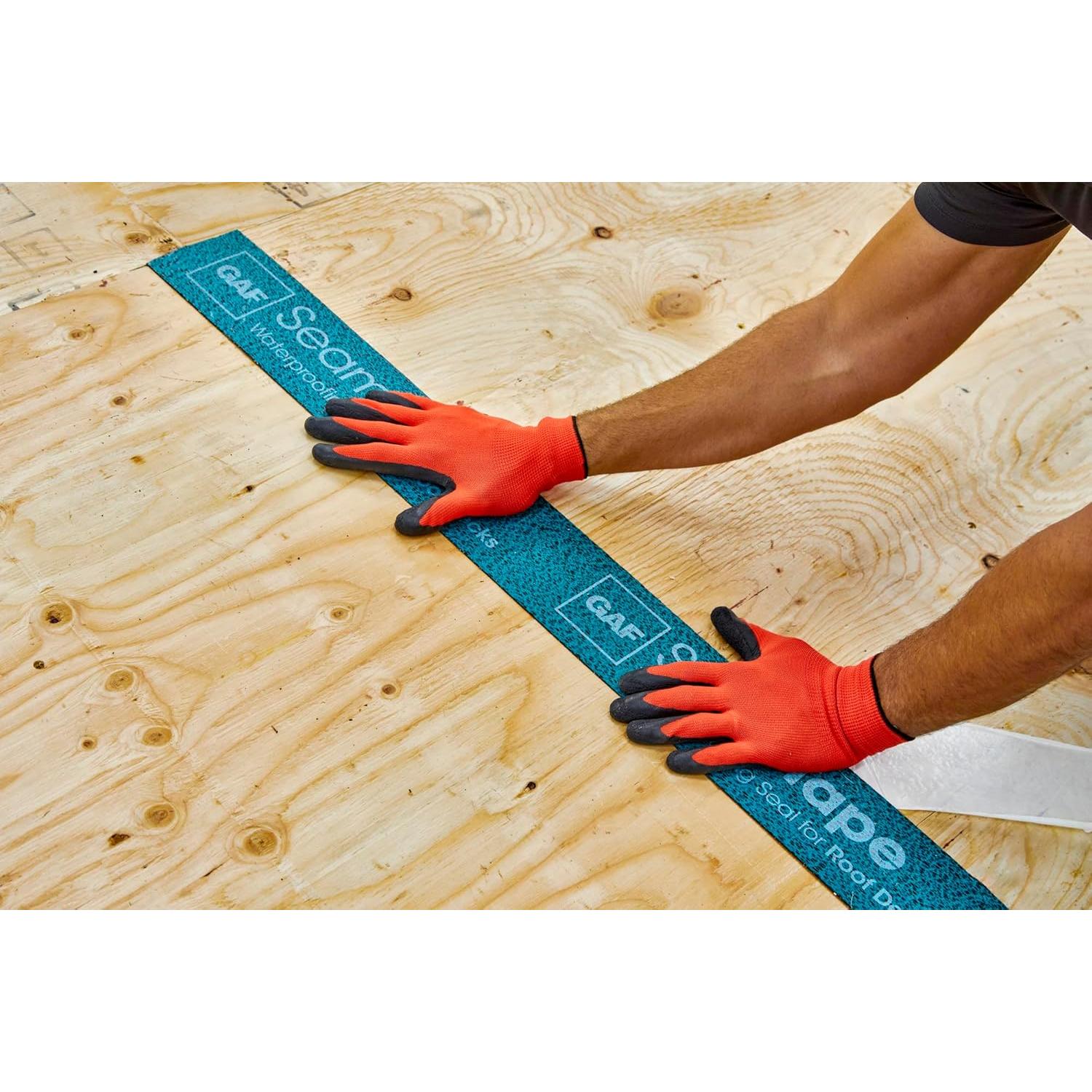 Cinta de Costura para Techo GAF 10.16 cm x 20.42 m - Impermeable