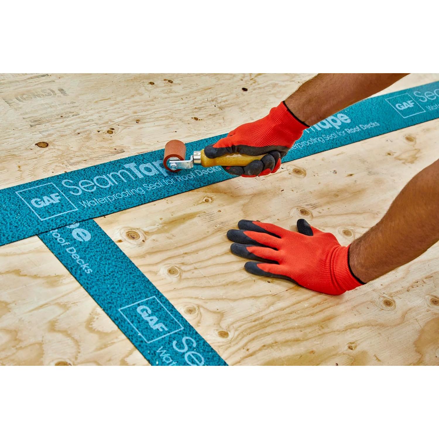 Cinta de Costura para Techo GAF 10.16 cm x 20.42 m - Impermeable