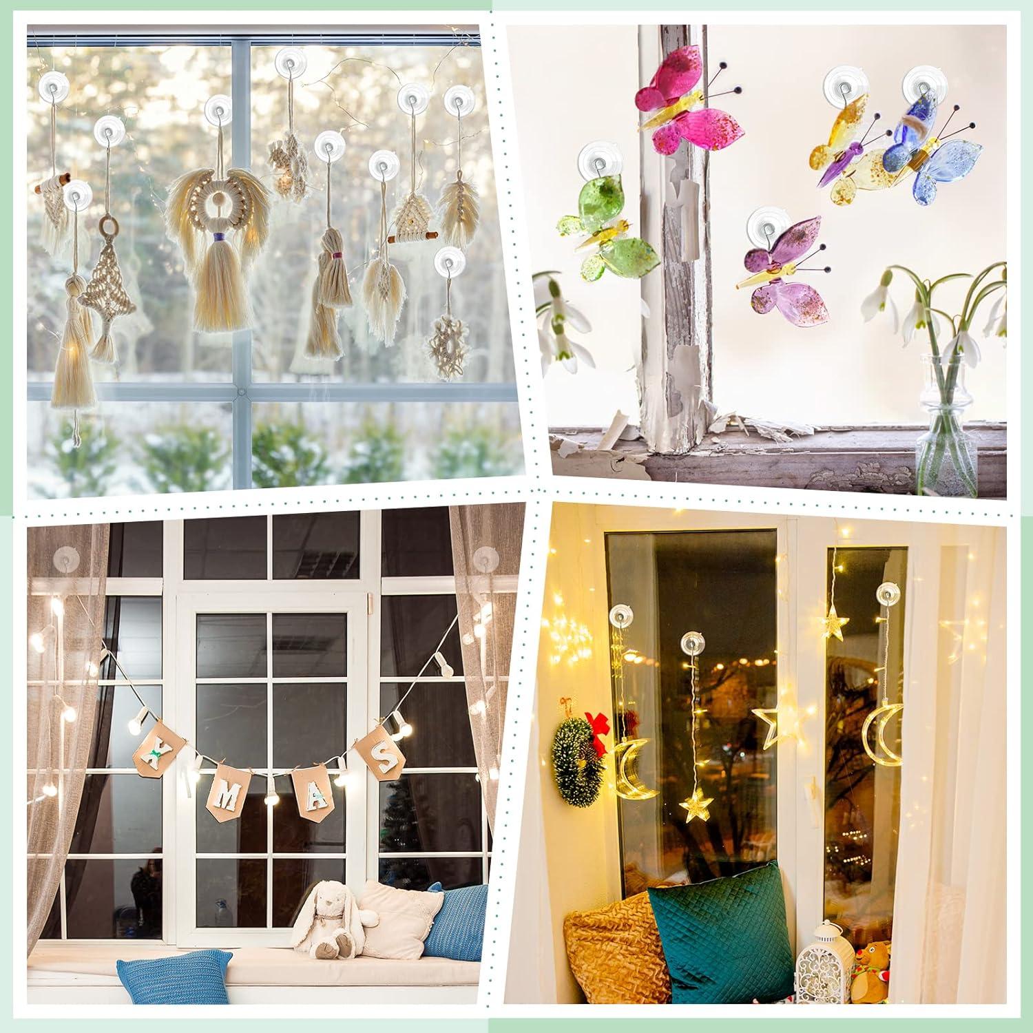 Ganchos de Ventosa VIS'V Grandes 10 Pcs 3.2 kg Transparentes