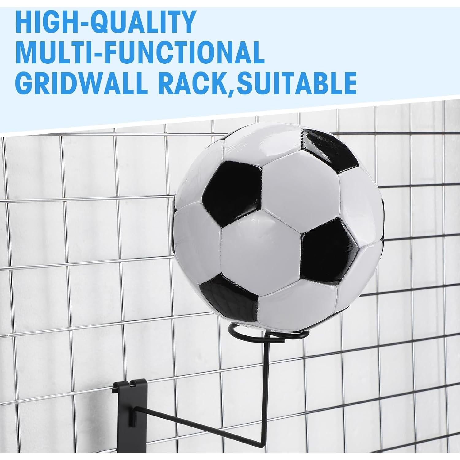 Soporte para Sombreros Blulu - 6 Piezas Metal Negro