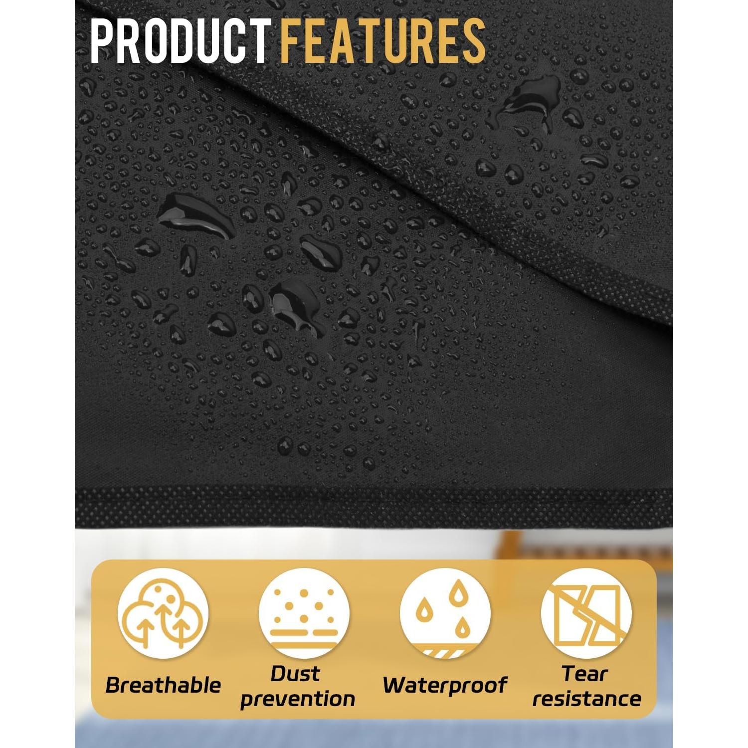 Bolsas de Ropa Lzerking 10 Piezas 109x61 cm con Ventana