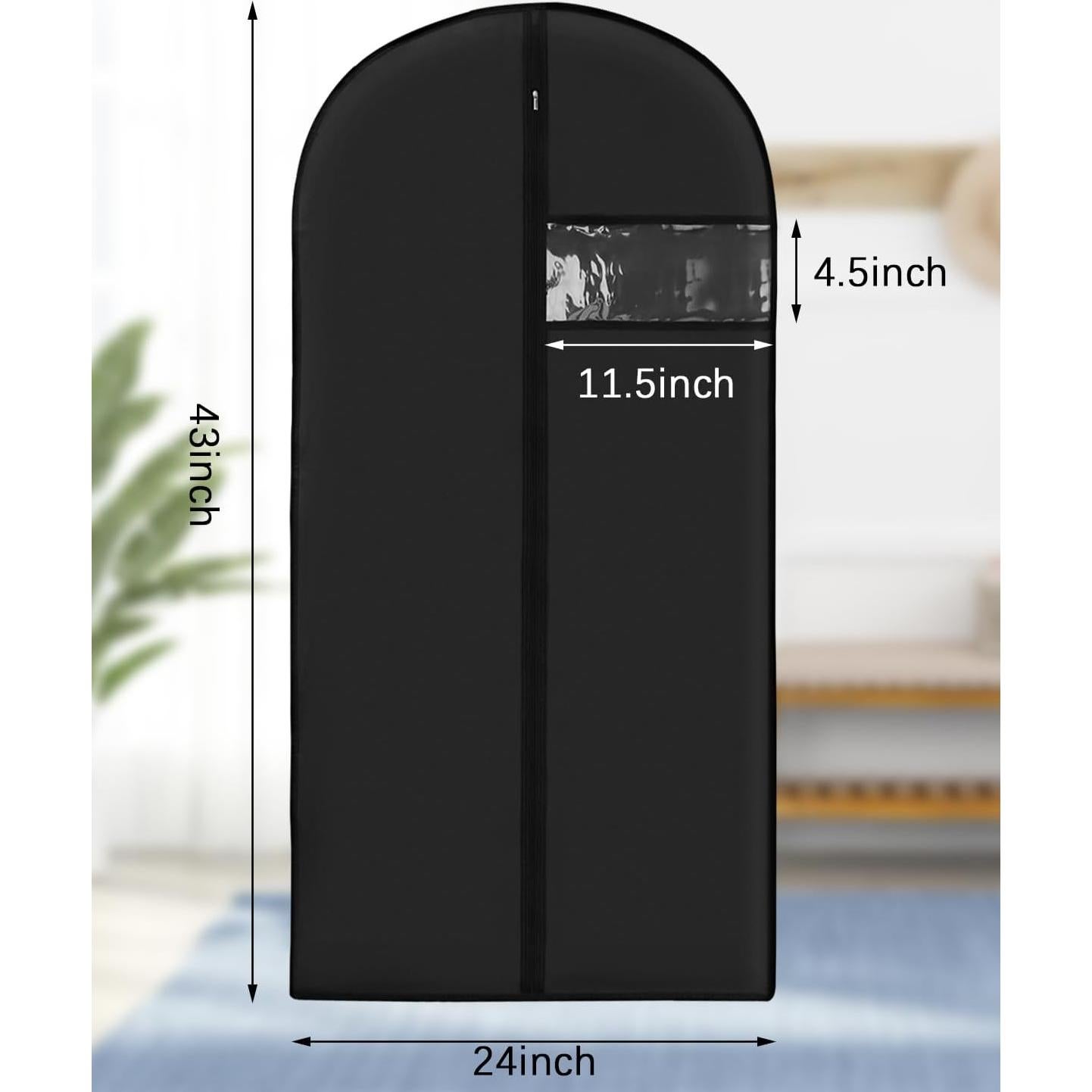 Bolsas de Ropa Lzerking 10 Piezas 109x61 cm con Ventana