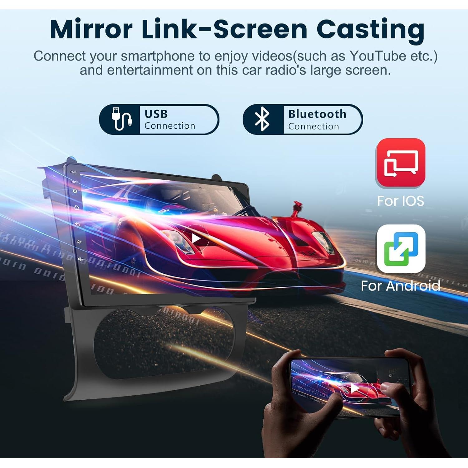Estéreo de Coche Podofo Android 13 para Nissan Altima 2008-2012 9" HD