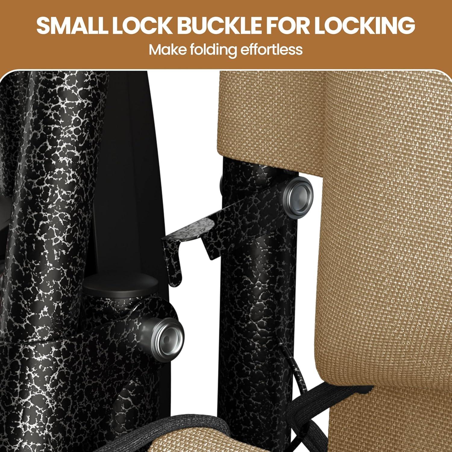 Yaheetech Zero Gravity Recliners Outdoor Adjustable Folding Reclining Lounge Chairs w/Pillows, Cup Holder Trays and Carry Strap for Patio Backyard Beach Beige Set of 2