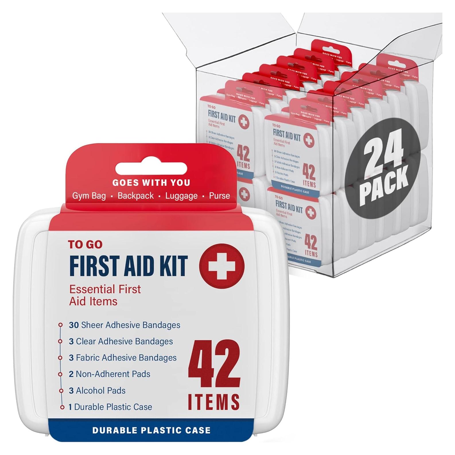 Kit de Primeros Auxilios DecorRack 1000 Piezas 24 Cajas