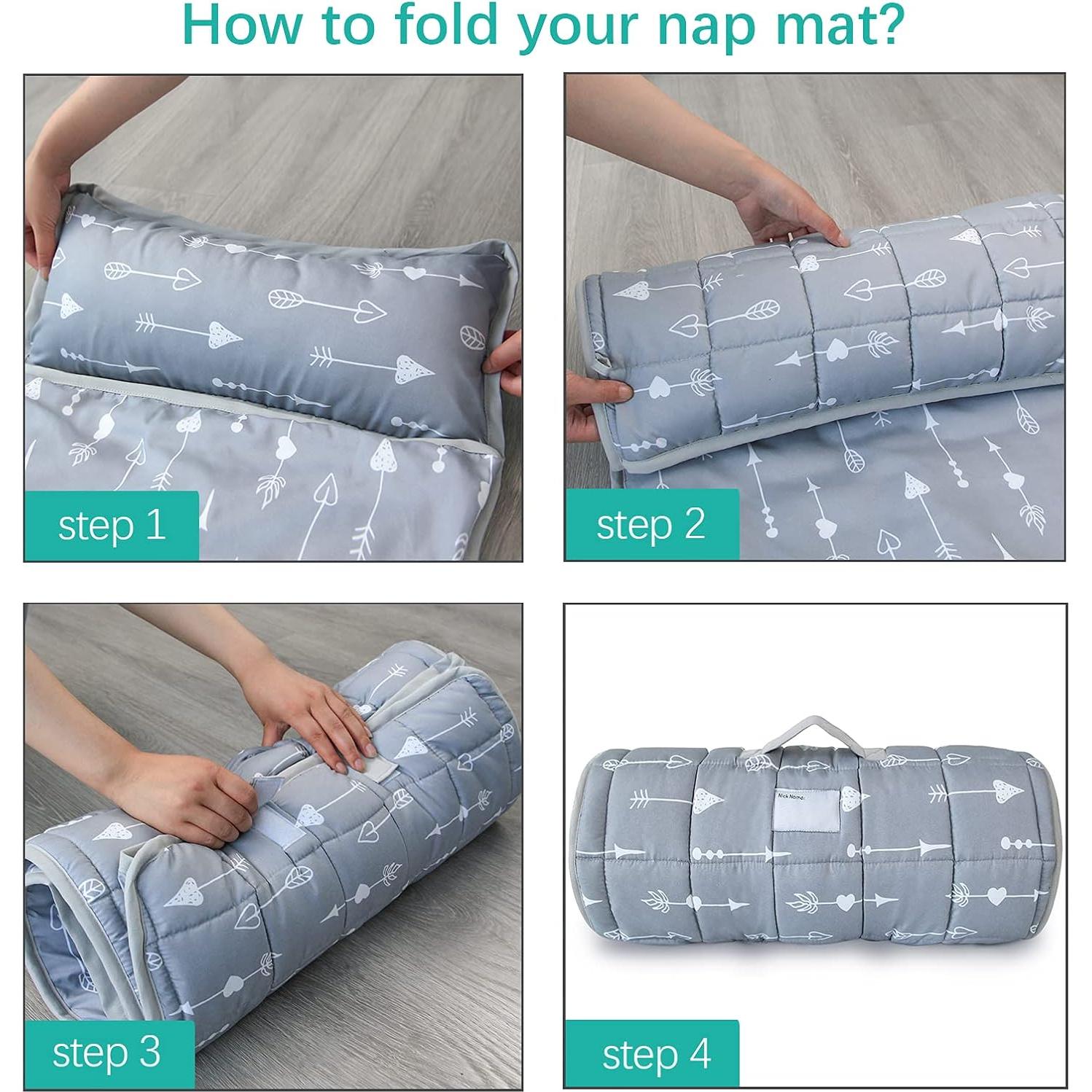 Colchoneta de Siesta Biloban con Almohada y Manta Polar 121.9x62.2cm