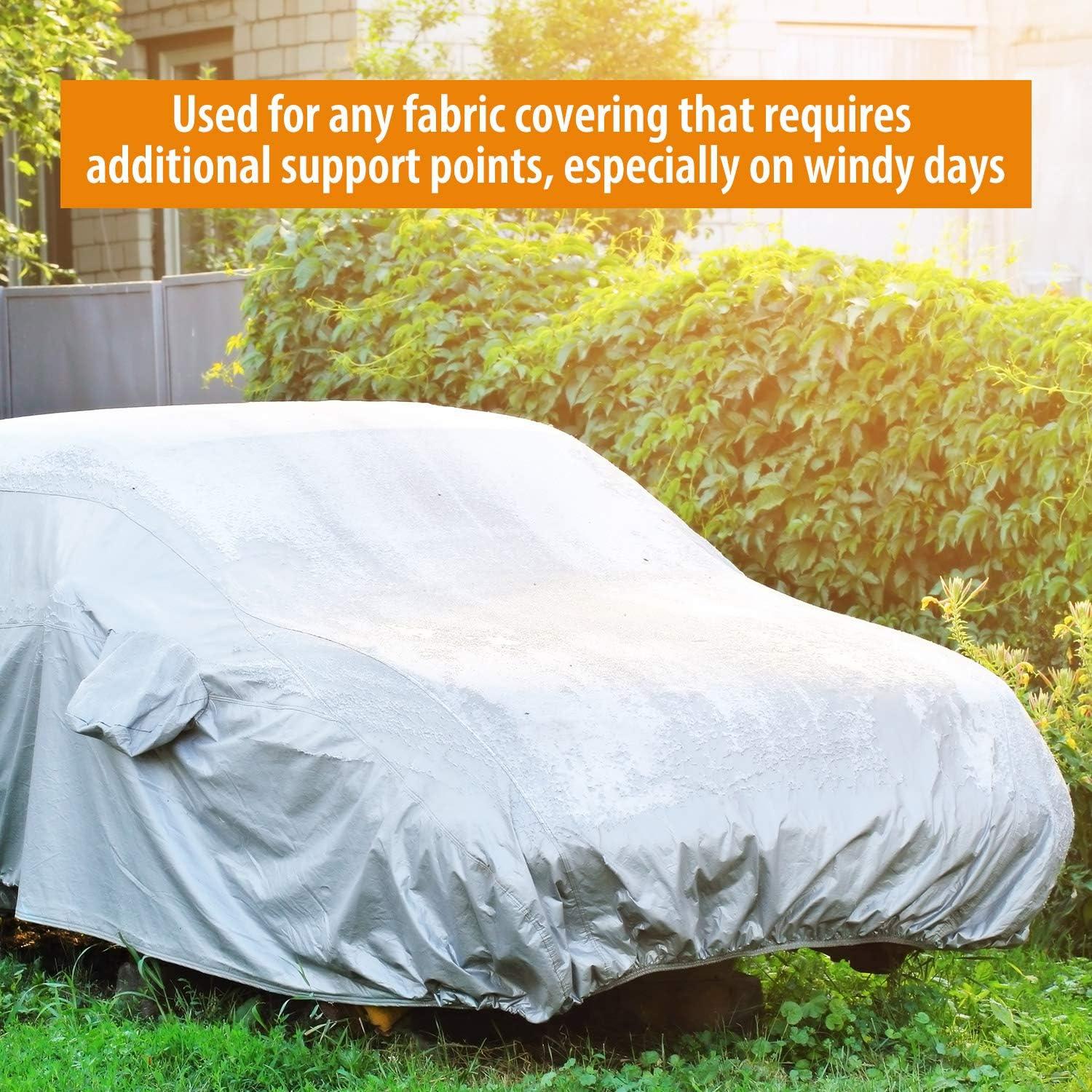 Clips de Lona Boca de Cocodrilo Outus 20 Pcs Negro