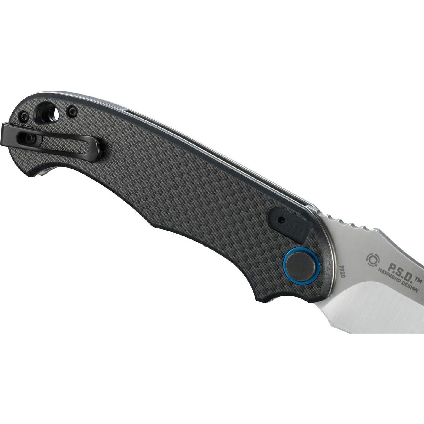 Cuchillo Plegable CRKT P.S.D. 3.63" Hoja Satinada G10