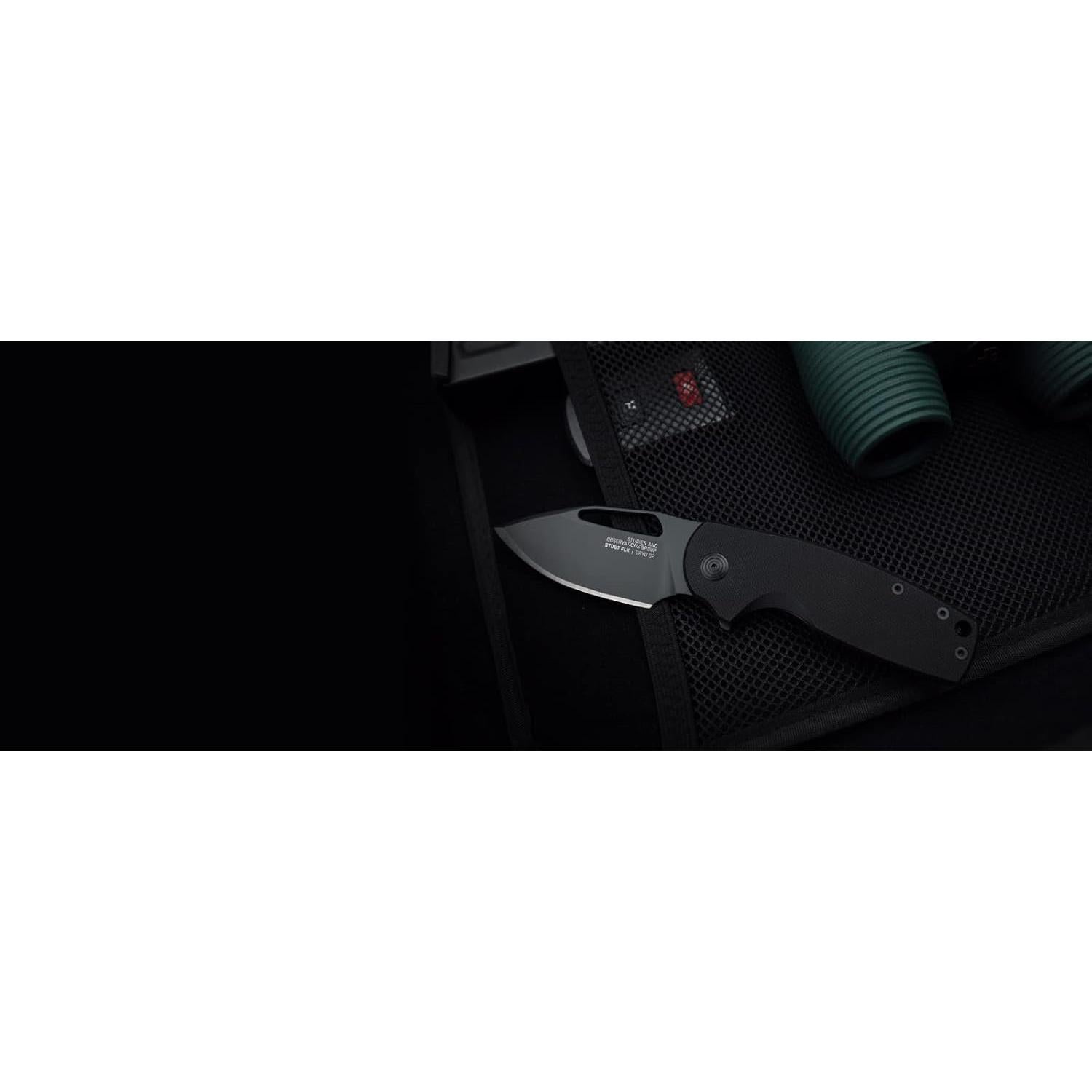 Cuchillo Plegable SOG Stout FLK 6.65 cm Acero CRYO D2