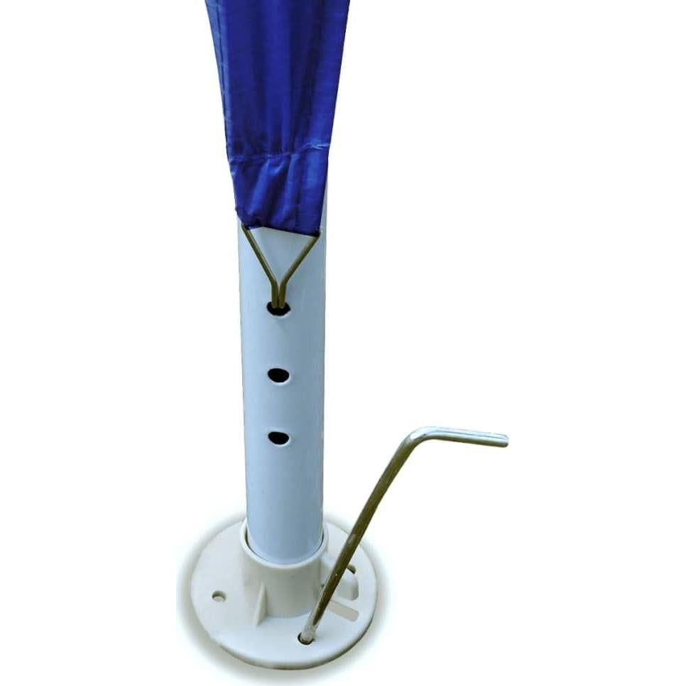 Carpa Plegable MNISDFL 10x3m Azul Resistente al Agua