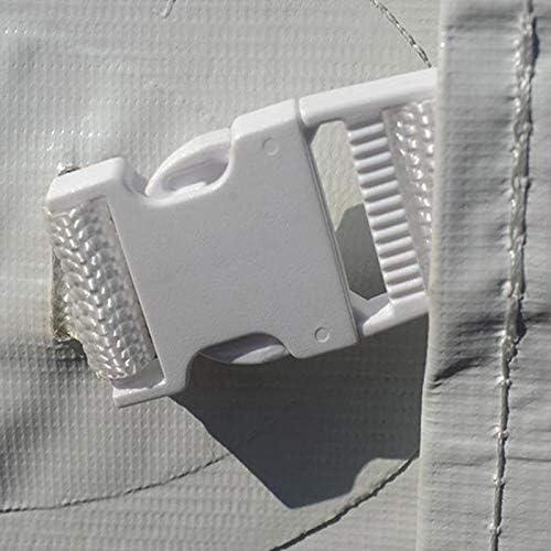 Pared Lateral Sólida Premium Blockout 2.44 x 3.05 m Vinilo Blanco