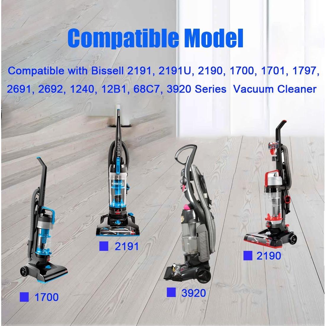 Correas de Aspiradora Vanclearidea para Bissell 2190 - Paquete de 2