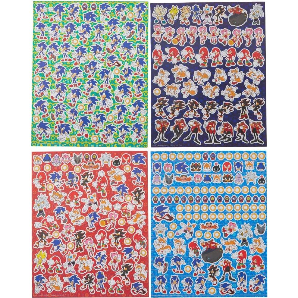 Conjunto de Arte Sonic The Hedgehog - 612 Piezas Creativas