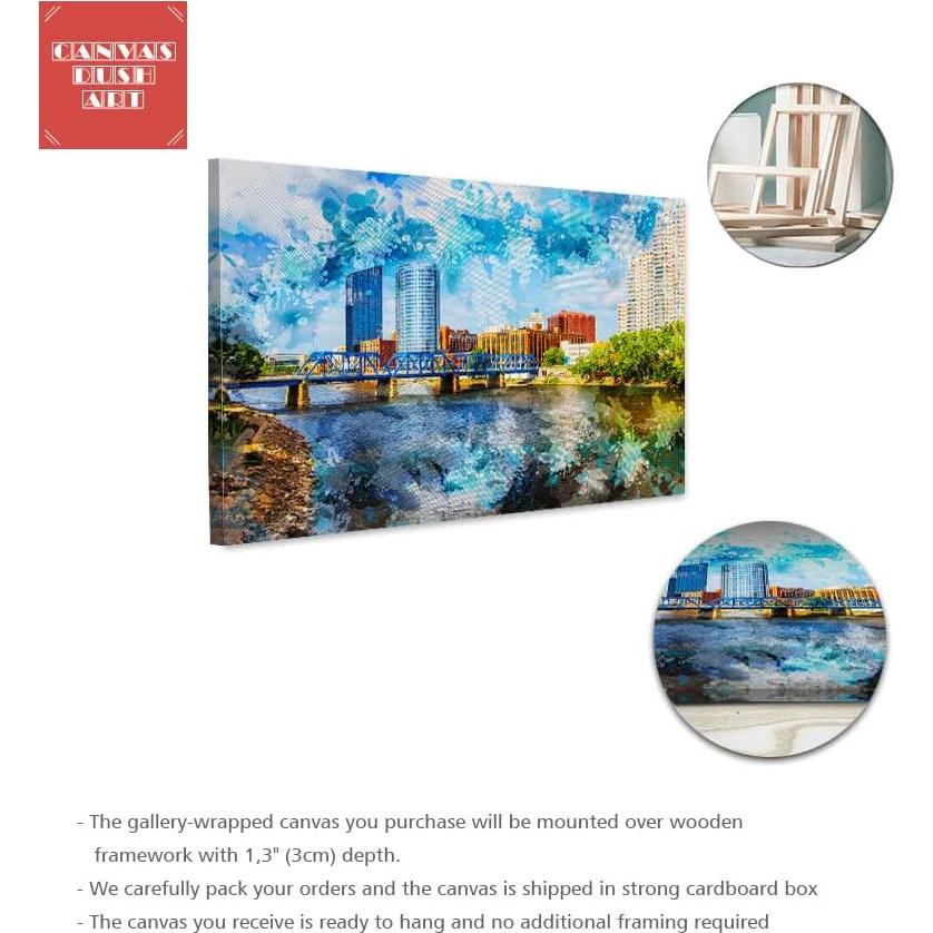 Arte de Pared Lienzo Serhii Dushak Botellas Bebidas 90x60 cm