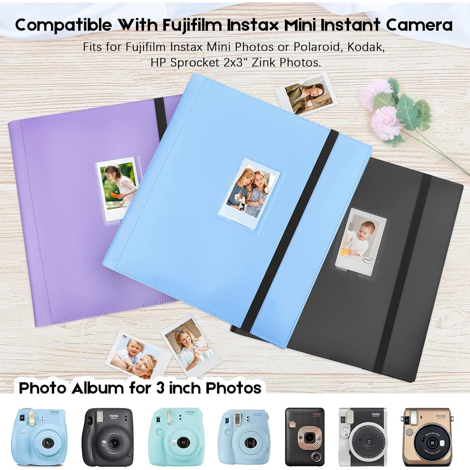 Álbum de Fotos Veicevol 560 Bolsillos para Fujifilm Instax Mini