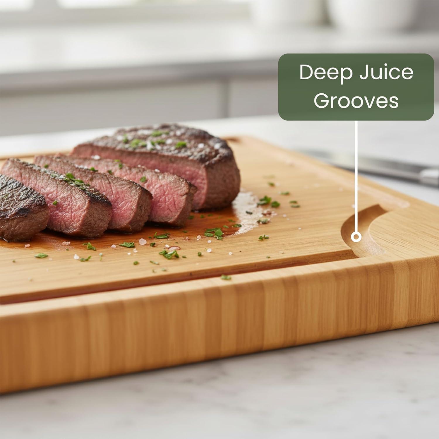 Juego de 3 Tablas de Cortar de Madera Acacia Store Indya