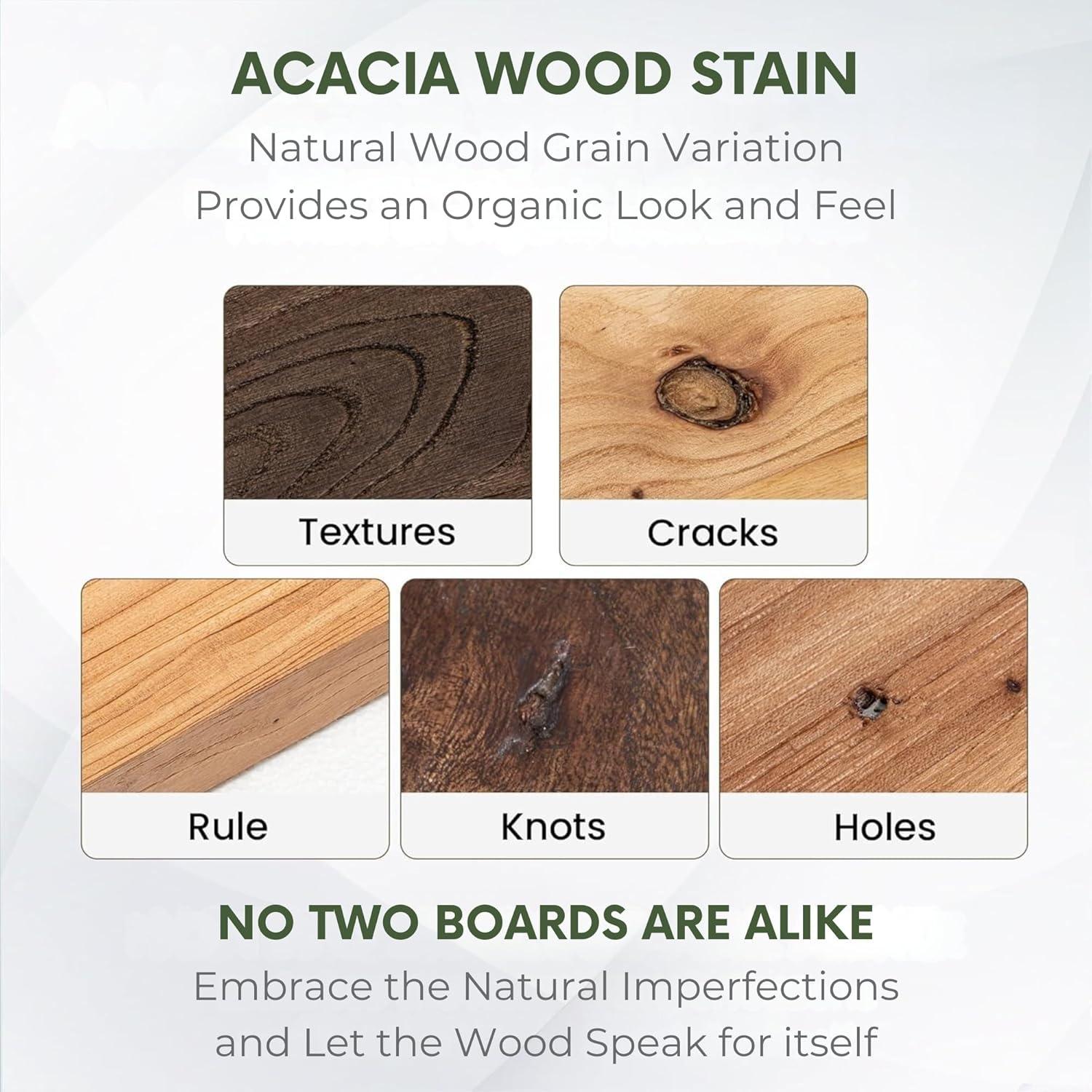 Juego de 3 Tablas de Cortar de Madera Acacia Store Indya