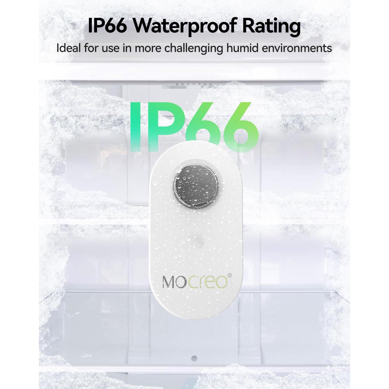 Termómetro Impermeable MOCREO LS1 con Alerta Remota y Registro