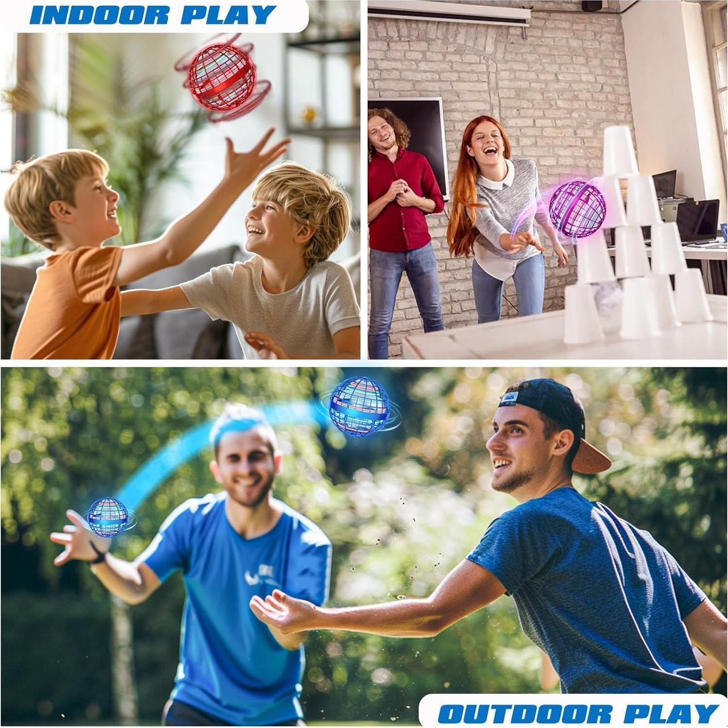 Bola Voladora UROINT Rojo 9.4 cm Juguete Mágico para Niños