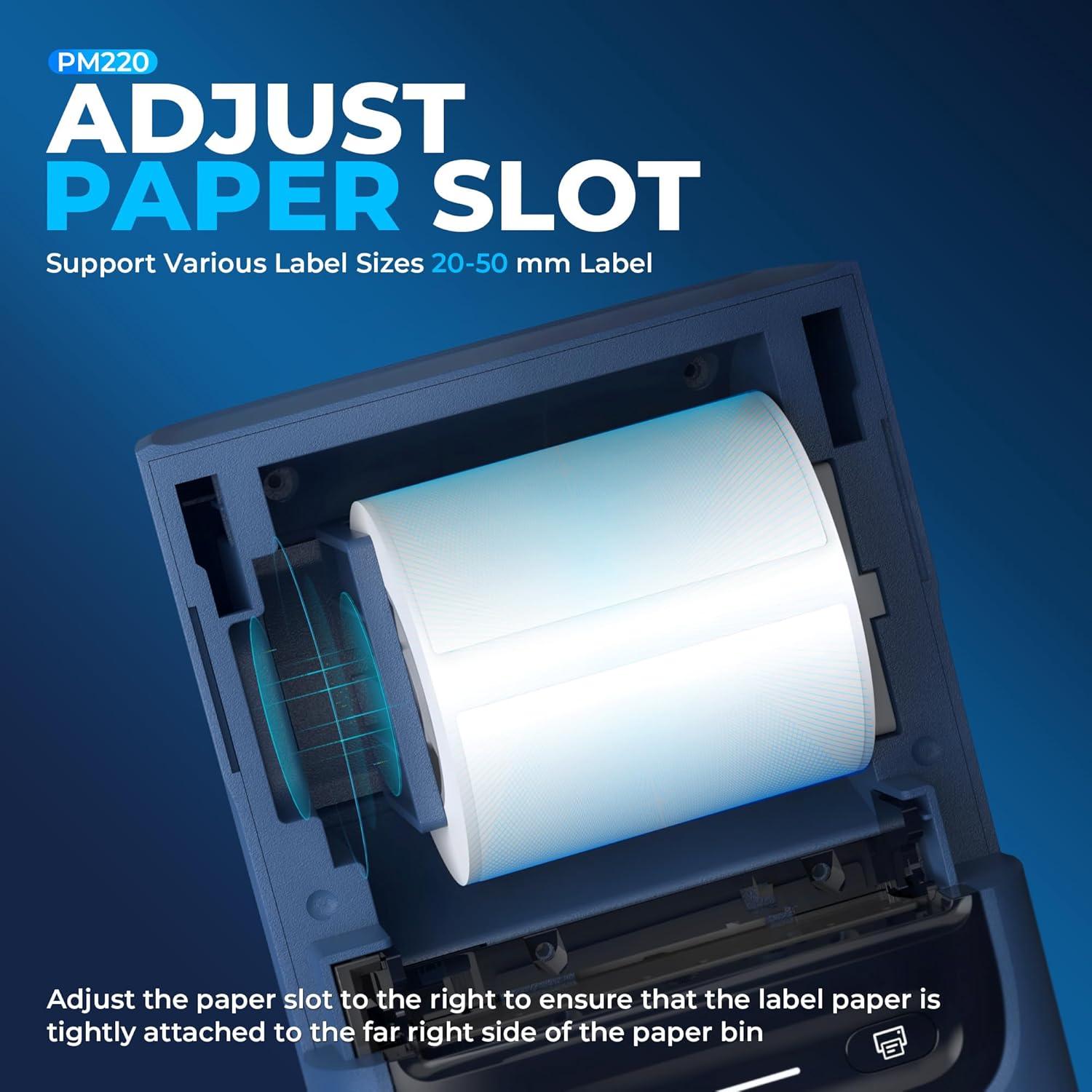 Impresora de Etiquetas Bluetooth Nelko PM220 Portátil 2"