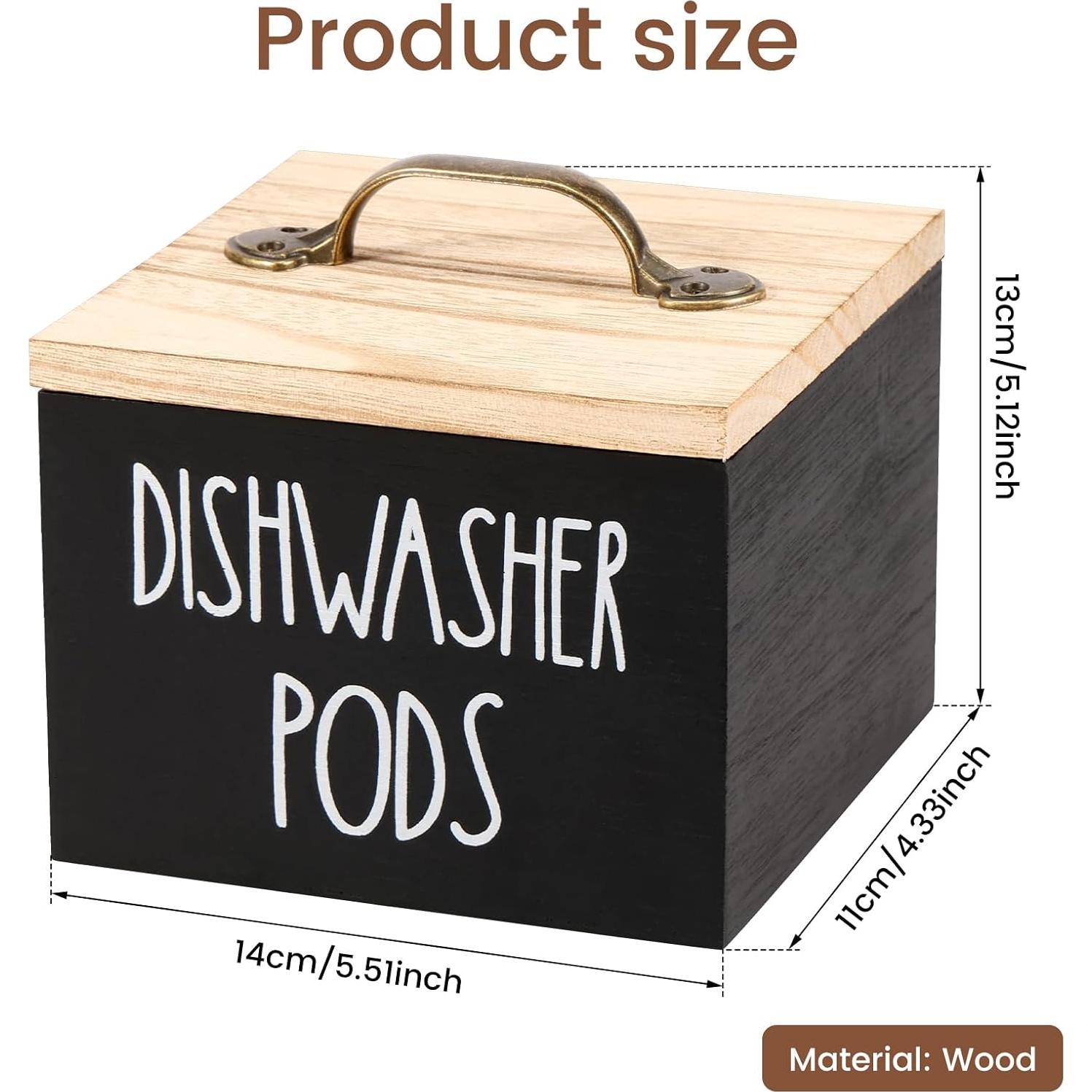 Soporte para Cápsulas de Lavavajillas LYIYEYAN 14x13x11cm