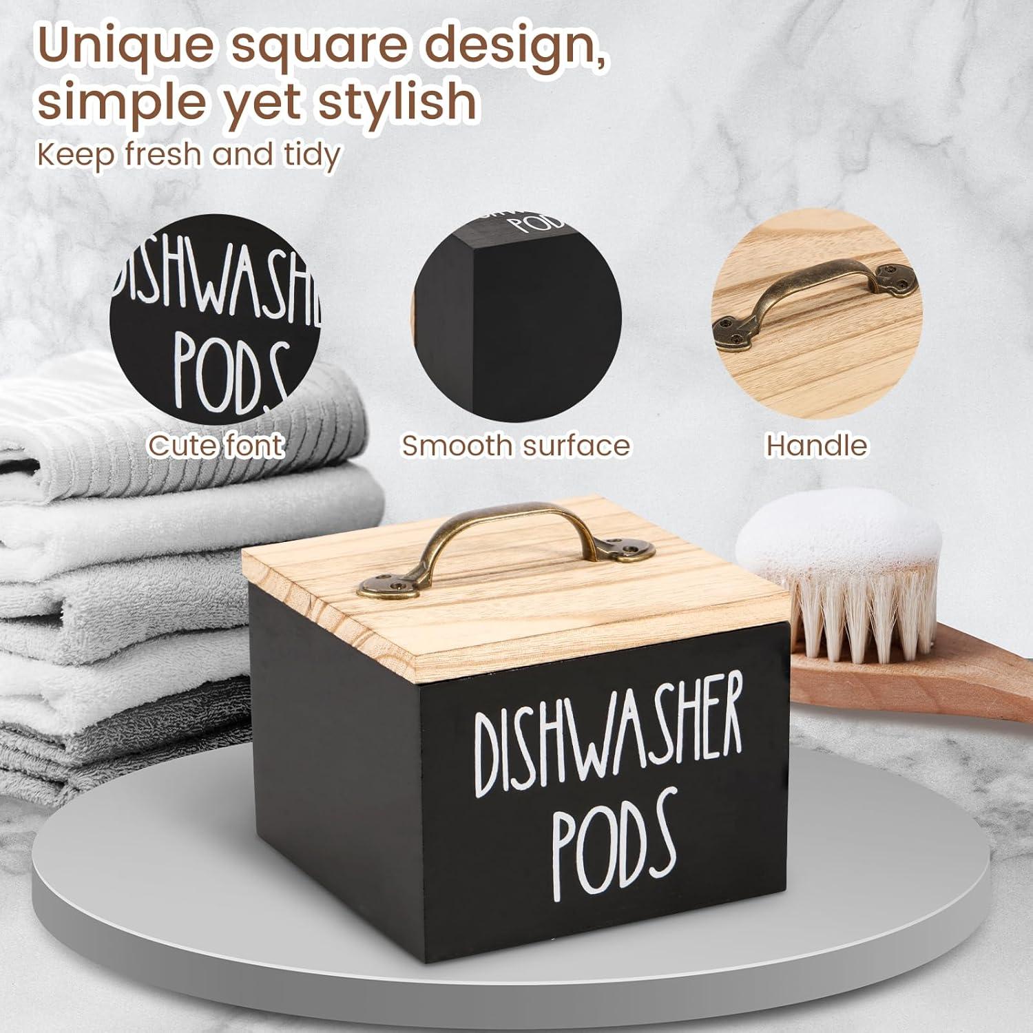 Soporte para Cápsulas de Lavavajillas LYIYEYAN 14x13x11cm