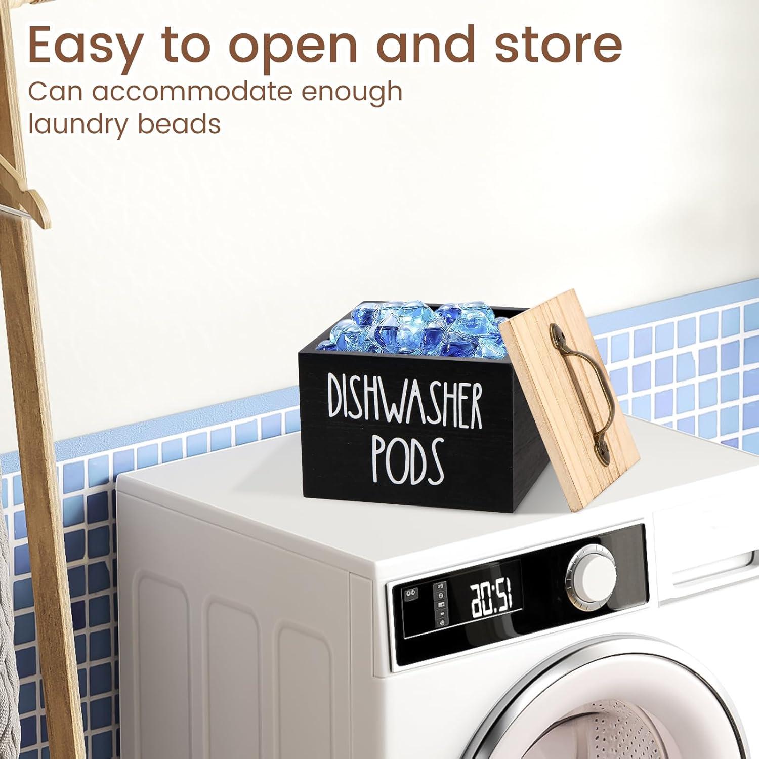 Soporte para Cápsulas de Lavavajillas LYIYEYAN 14x13x11cm