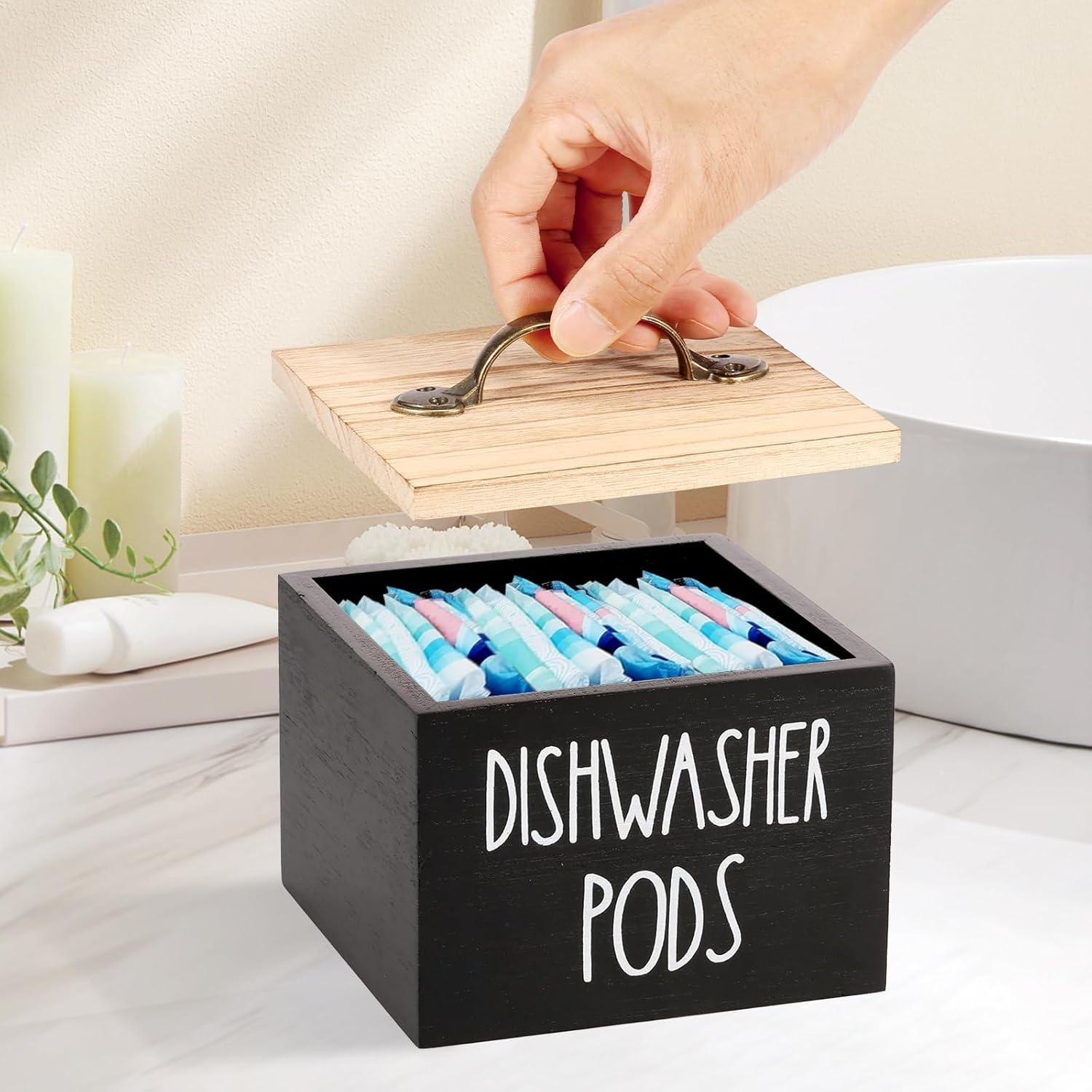 Soporte para Cápsulas de Lavavajillas LYIYEYAN 14x13x11cm