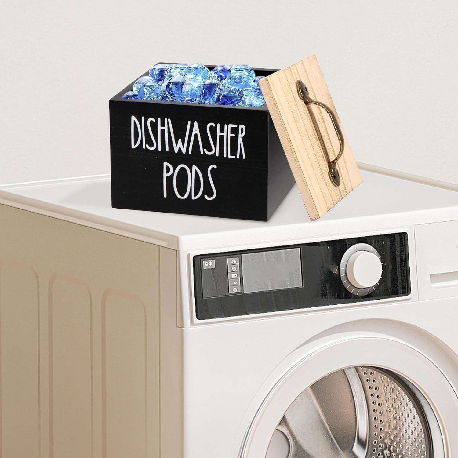 Soporte para Cápsulas de Lavavajillas LYIYEYAN 14x13x11cm