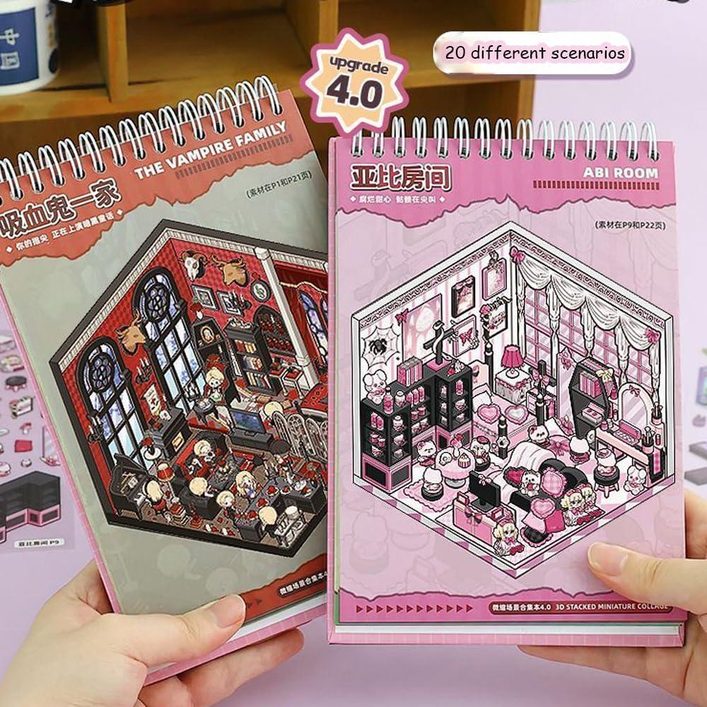 20 Juegos de Pegatinas 3D Ronlor - Aventura de Horror y Más