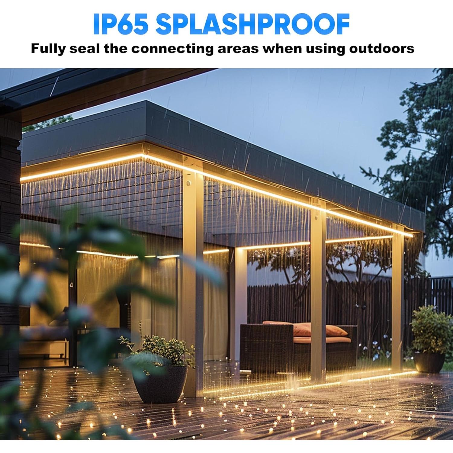 Tira de Neon LED KANAYA 4.88m 2800K Blanco Cálido IP65