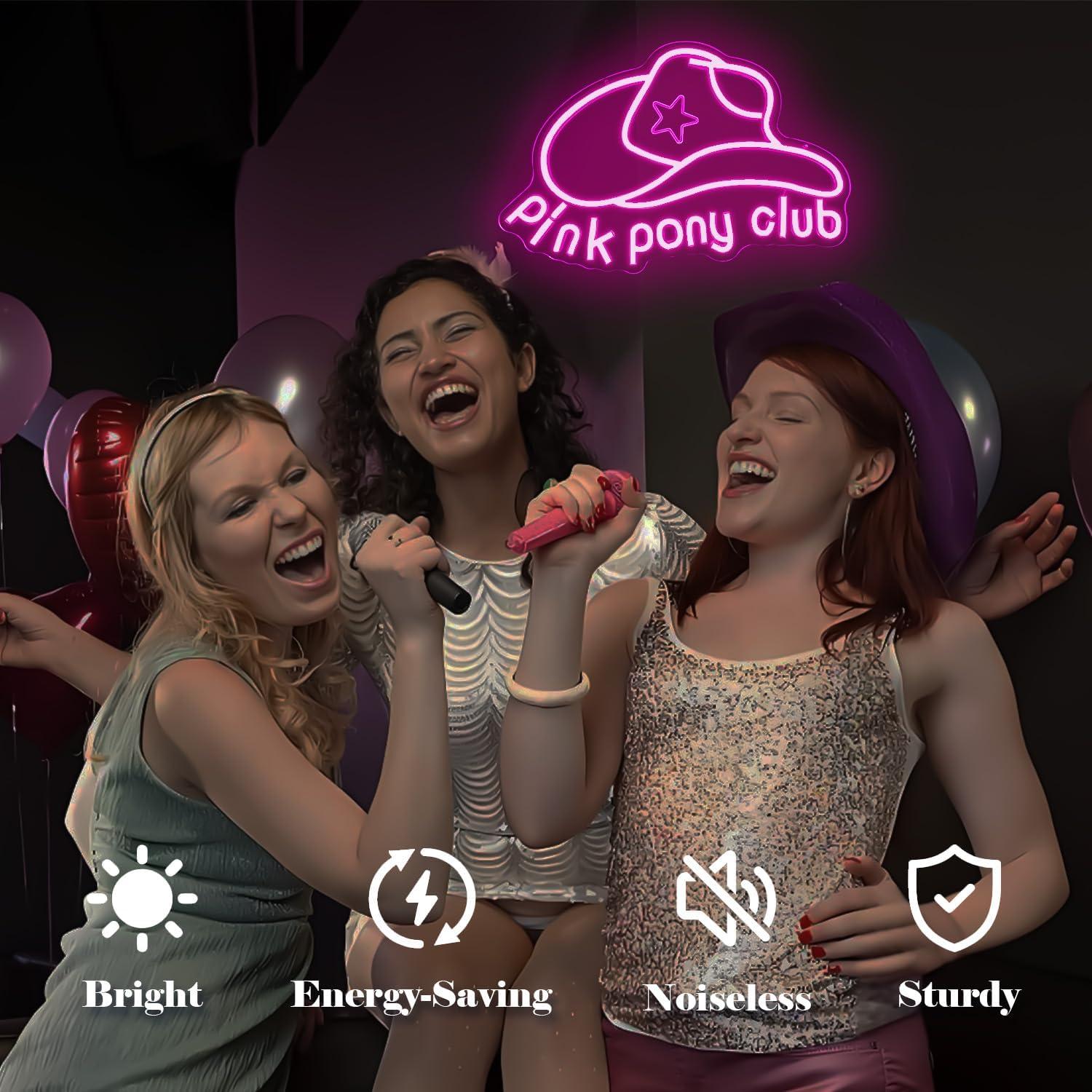 Letrero de Neón Rosa Vveikea Ajustable para Decoración de Pared