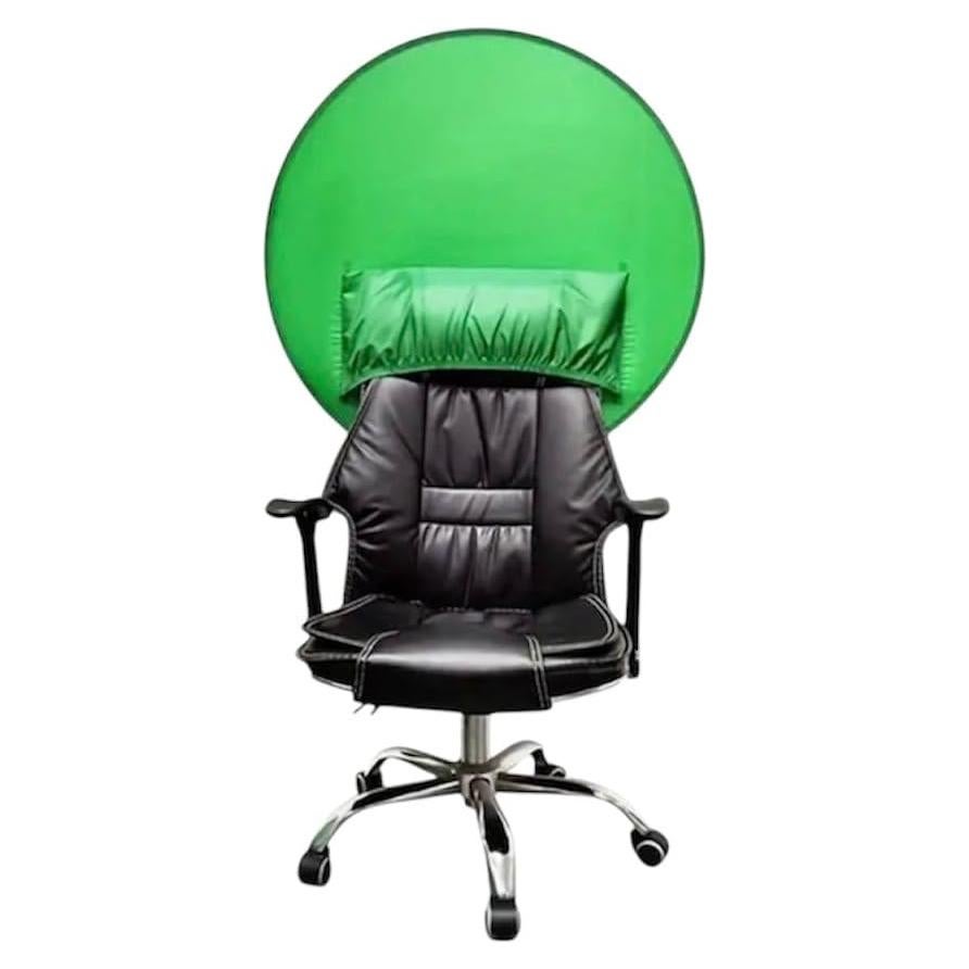 Soporte de Silla con Pantalla Verde Portátil ClickSix - Chroma Key