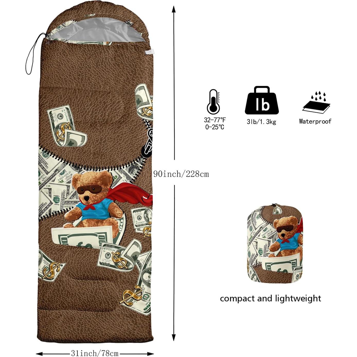 Saco de Dormir Nttopship SD Individual 230x80 cm Impermeable