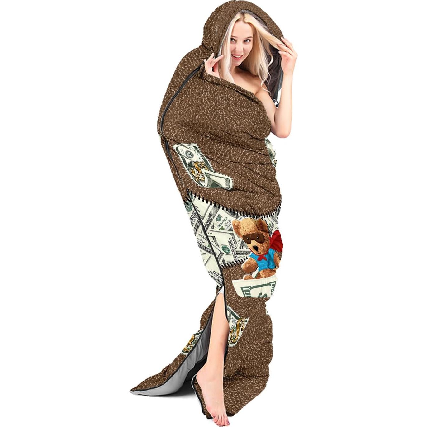 Saco de Dormir Nttopship SD Individual 230x80 cm Impermeable
