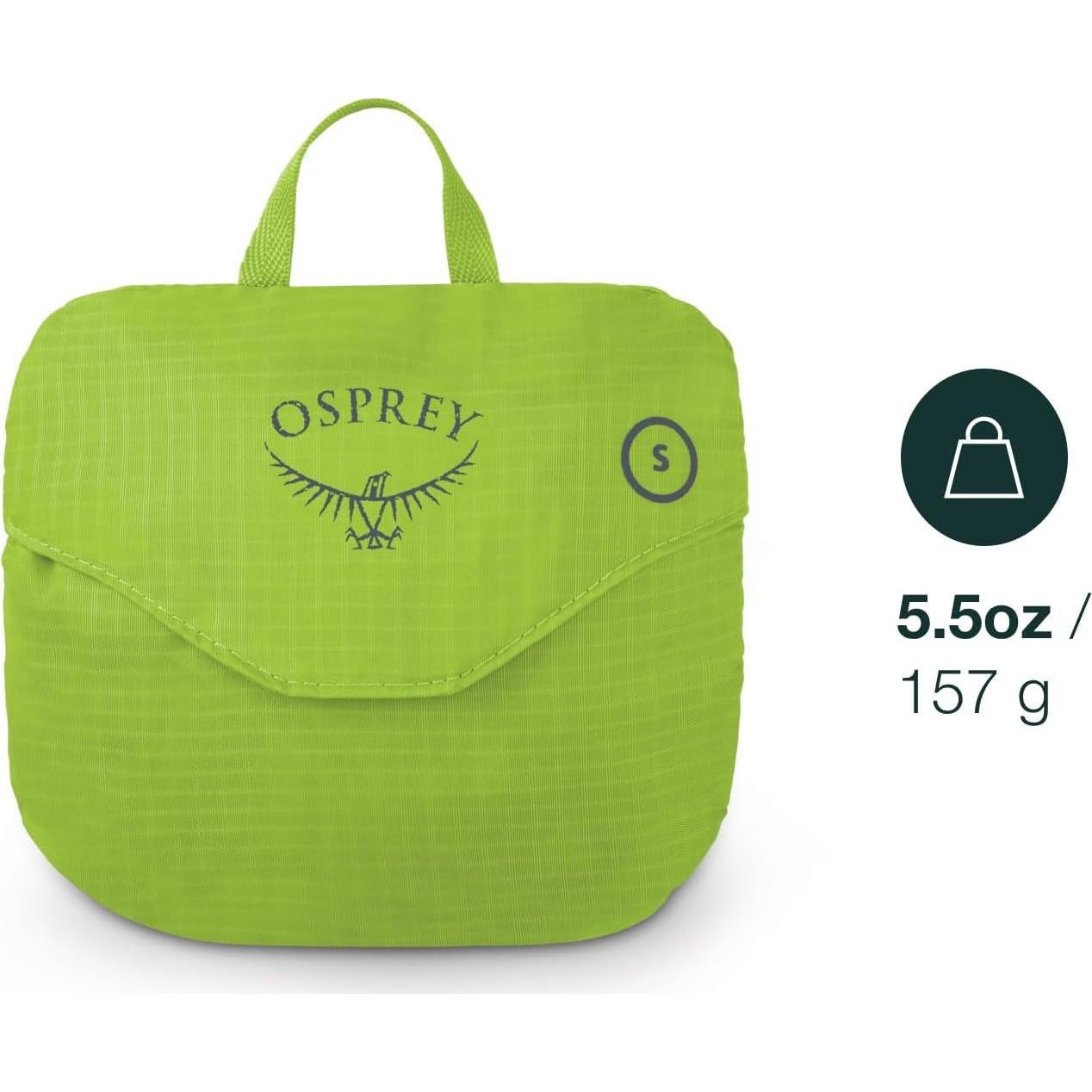 Cubierta de Lluvia Osprey HiVis Commuter Negra Unisex