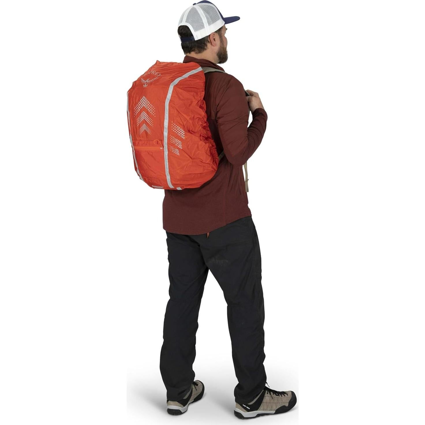 Cubierta de Lluvia Osprey HiVis Commuter Negra Unisex