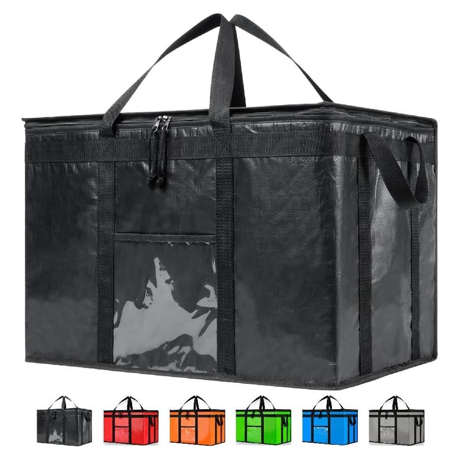 Bolsa Térmica Aislada NZ Home PRO 3XL Negra para Comida