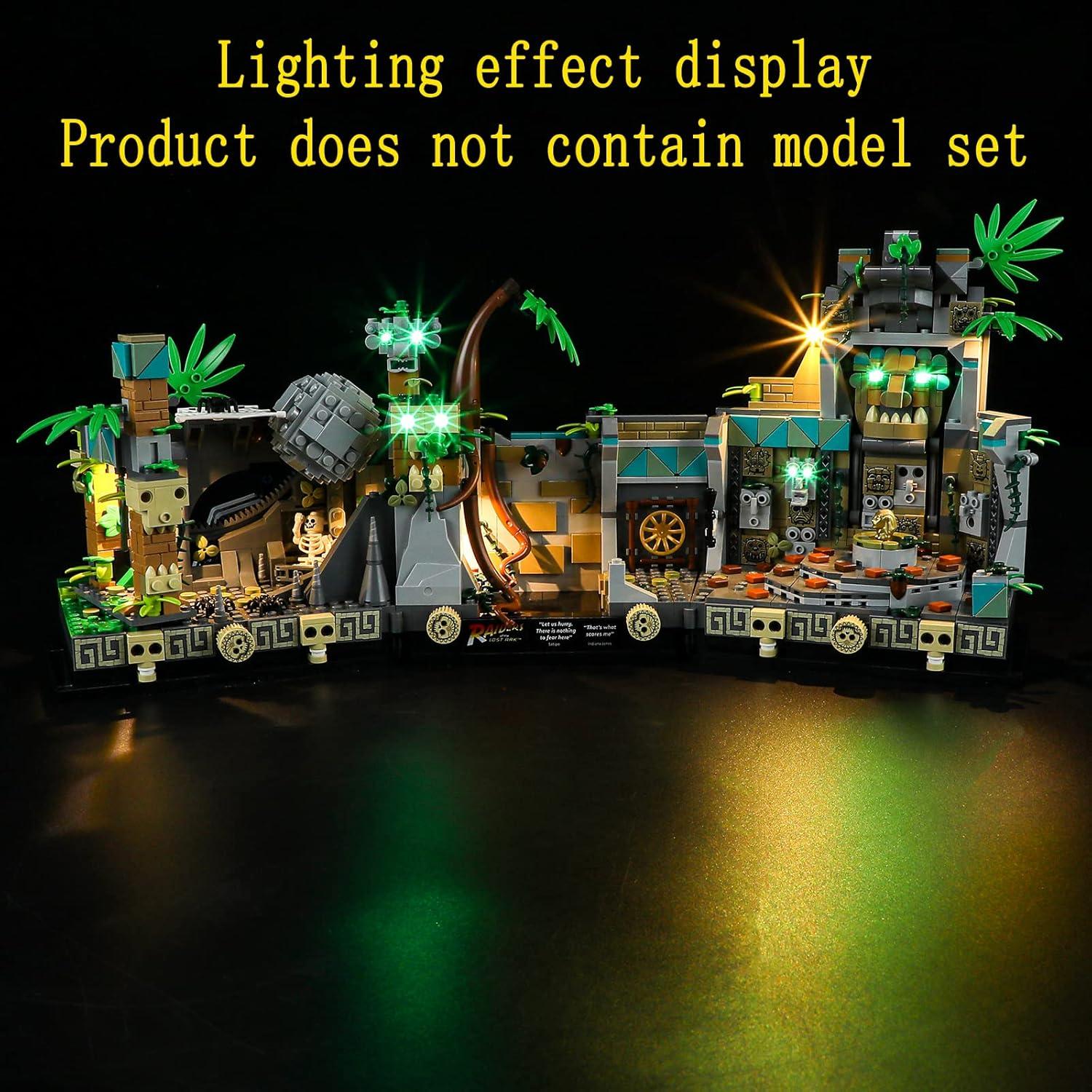 Kit de Luz LED GEAMENT para Templo de Lego Indiana Jones