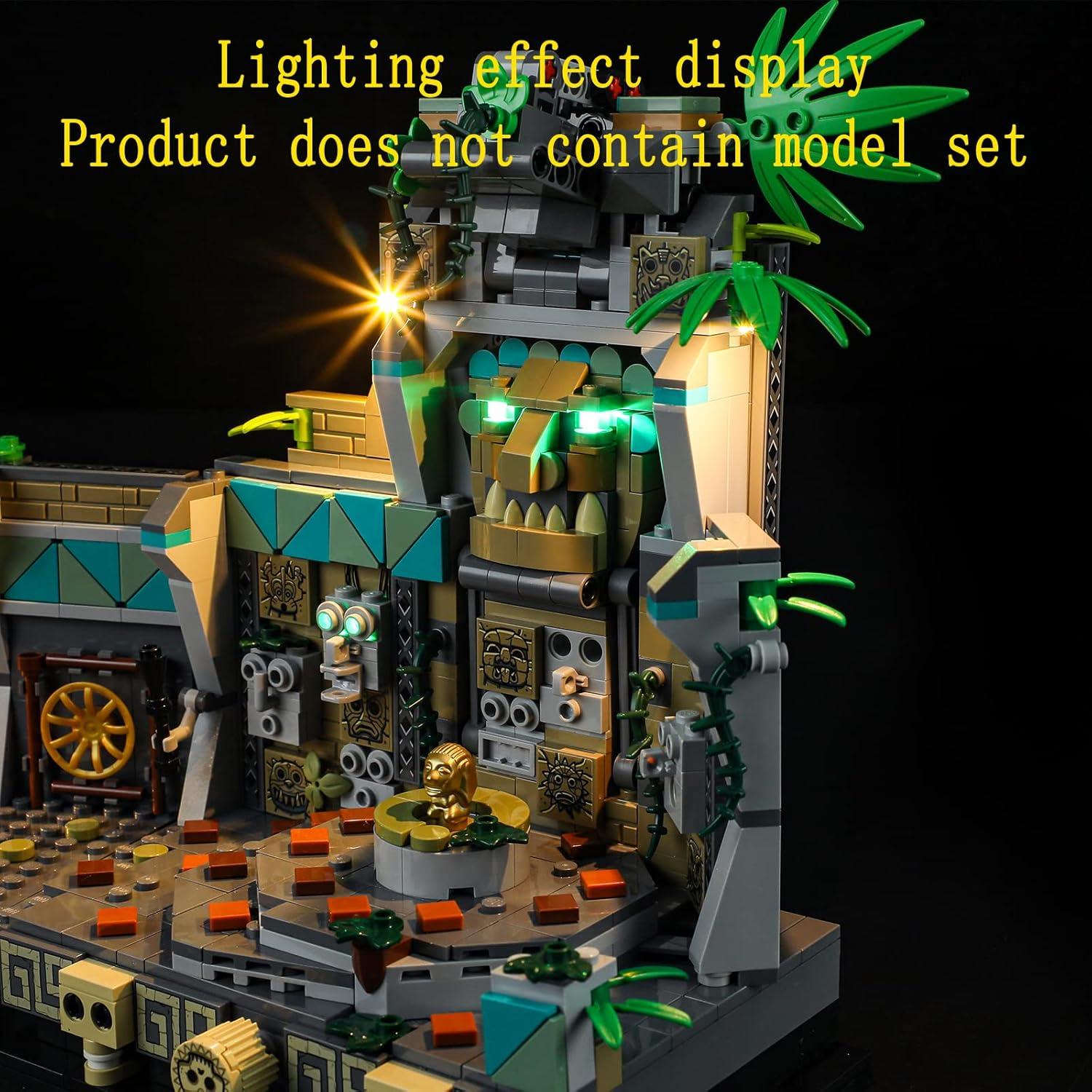 Kit de Luz LED GEAMENT para Templo de Lego Indiana Jones
