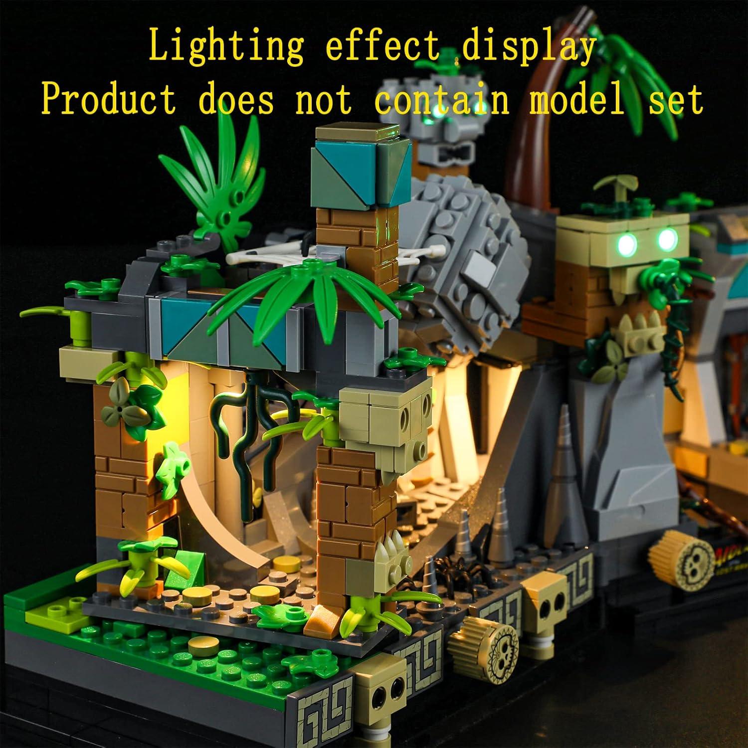 Kit de Luz LED GEAMENT para Templo de Lego Indiana Jones