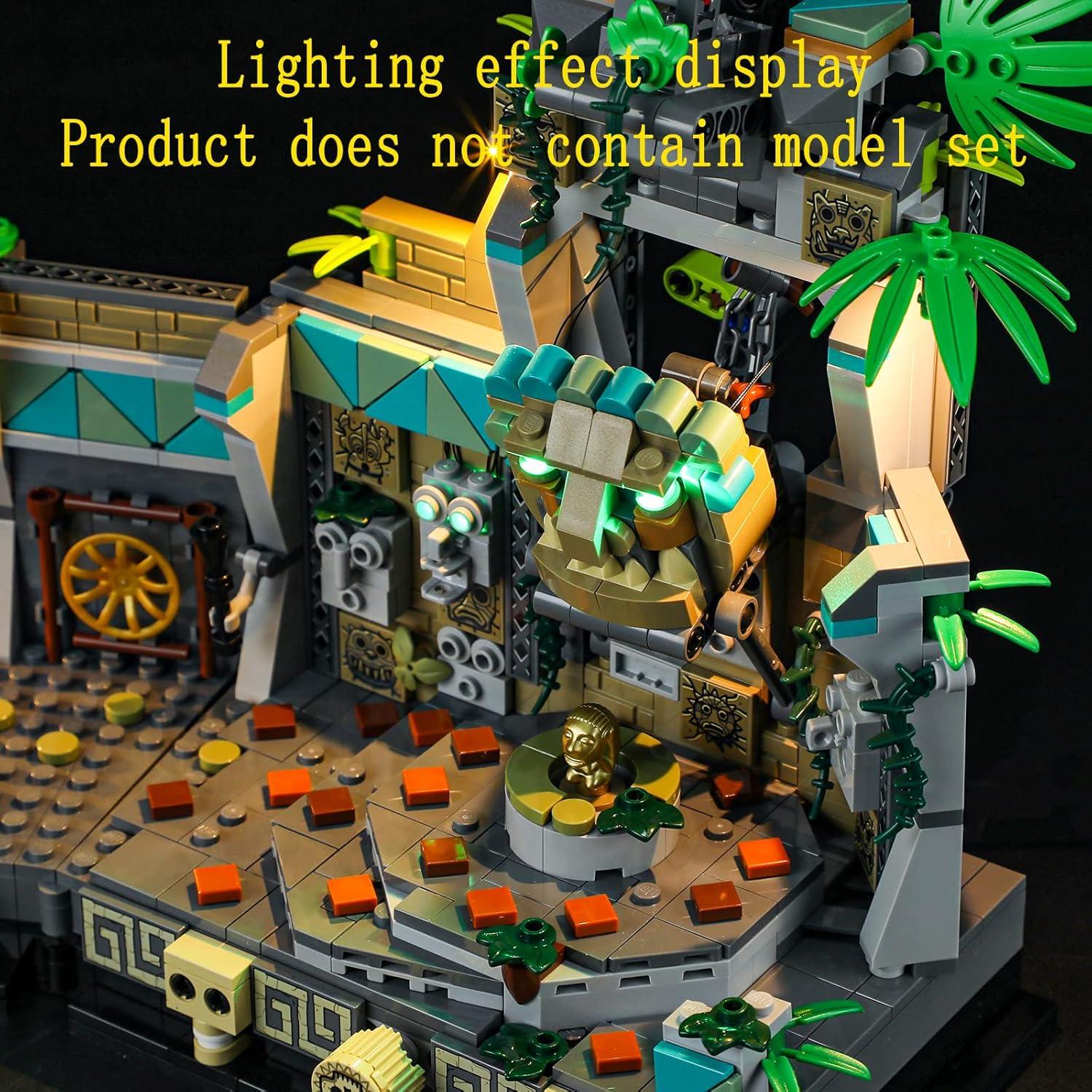 Kit de Luz LED GEAMENT para Templo de Lego Indiana Jones
