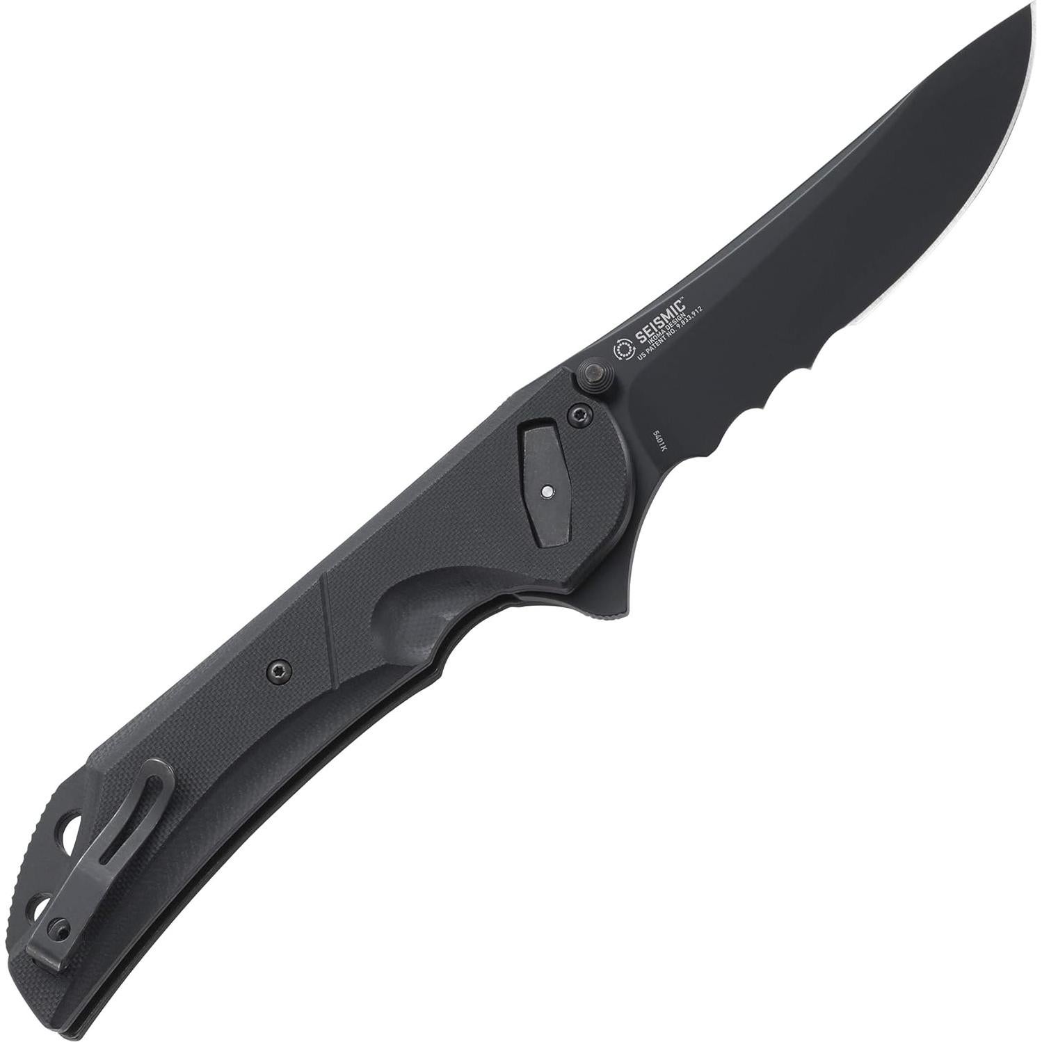 Cuchillo Plegable CRKT Seismic 5401K Hoja Negra G10 100.81 mm