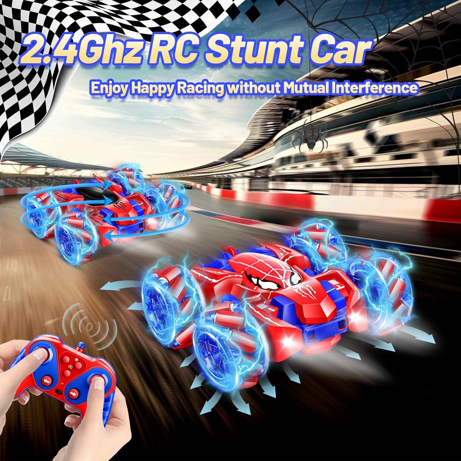 Coche RC Araña Doble Cara 360° Shantoushihuideleke 4WD