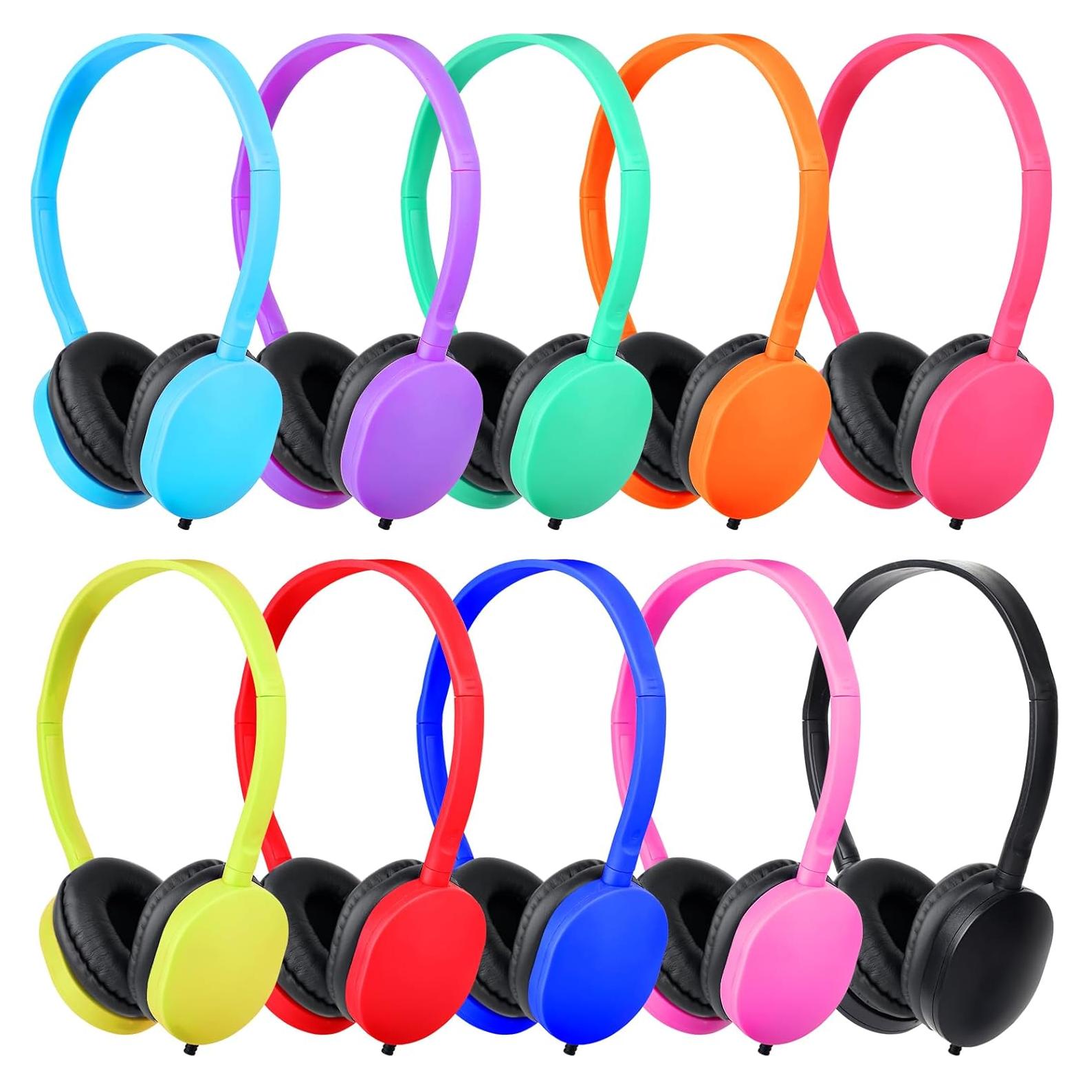 Auriculares para Niños TJZXGUI064 Paquete de 10 Multicolor 3.5mm