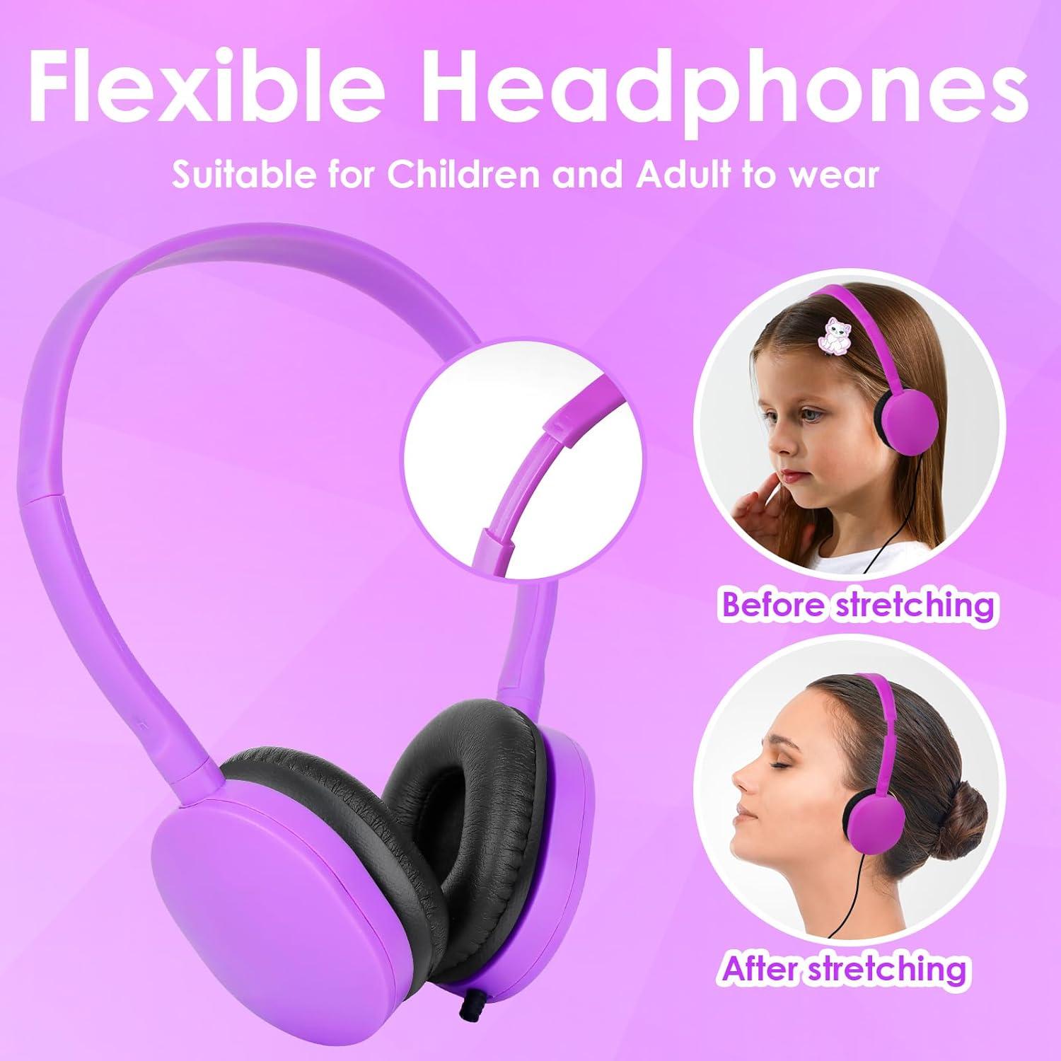 Auriculares para Niños TJZXGUI064 Paquete de 10 Multicolor 3.5mm