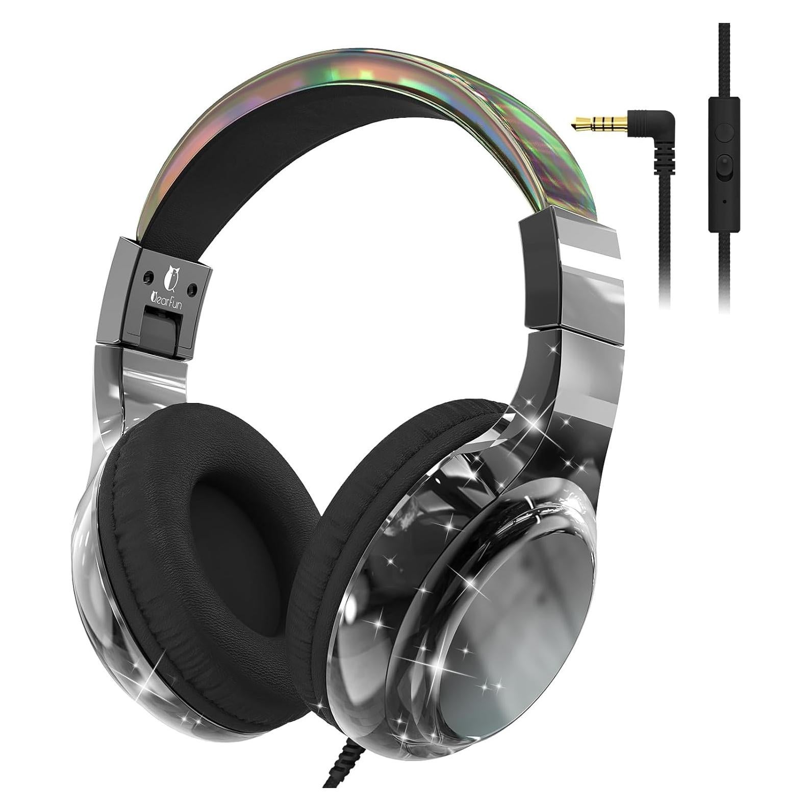 Auriculares QearFun para Niños Plegables con Micrófono 85dB