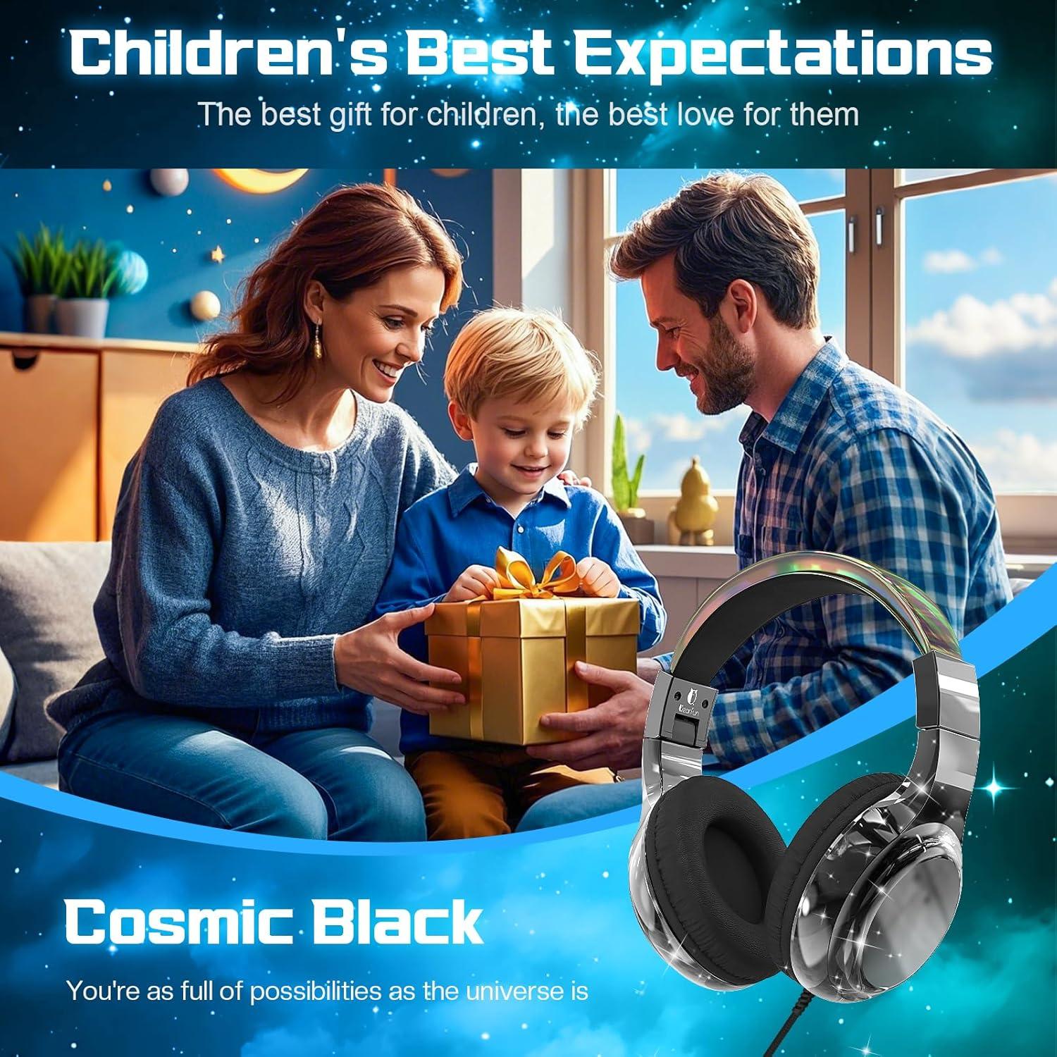 Auriculares QearFun para Niños Plegables con Micrófono 85dB