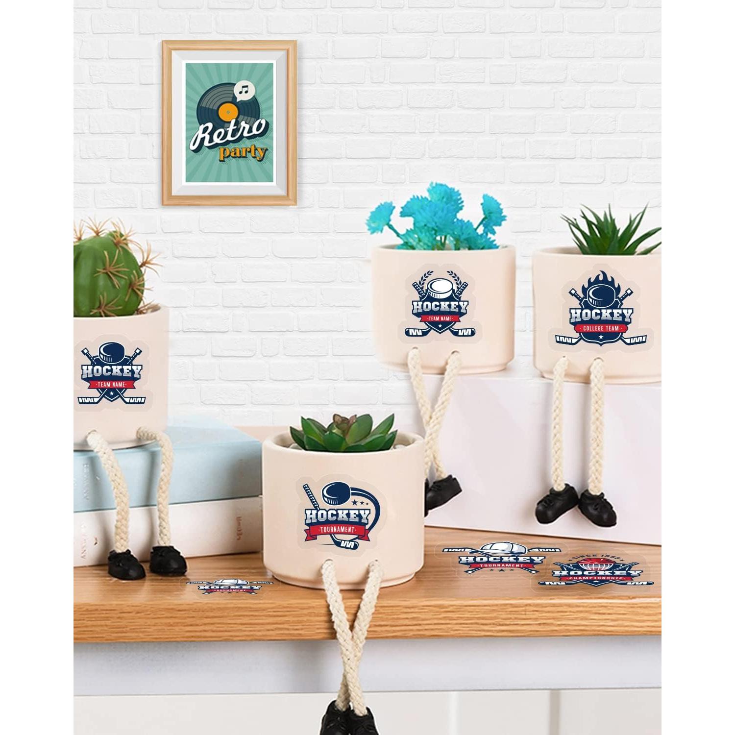 Papel de Calcomanías de Vinilo Imprimible QYH 50 Hojas 21.6x27.9cm